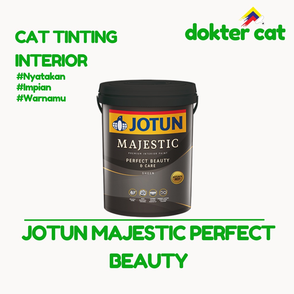 Jual JOTUN MAJESTIC PERFECT BEAUTY CARE 2 5 Lt YELLOW CAT TEMBOK