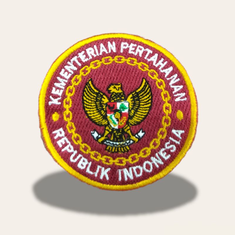 Jual Bordir Kemhan Baru Pdl Pdh Badge Kemenhan Bedge Kemhan Cm Cm