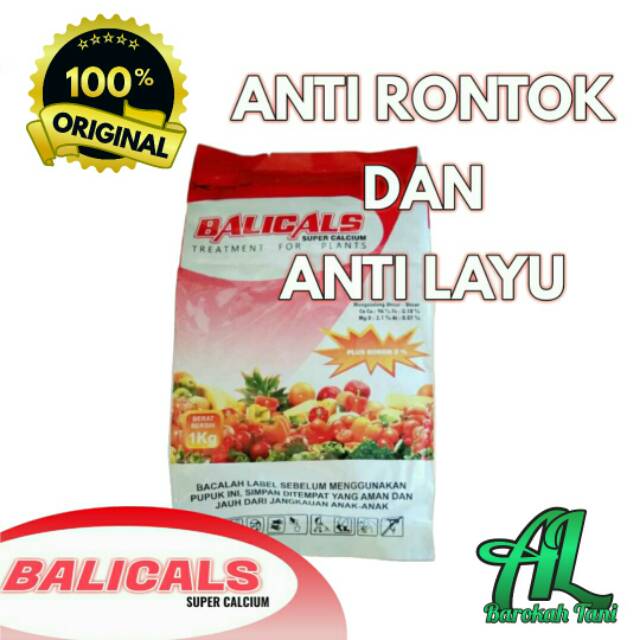 Jual Pupuk Super Calcium BALICALS Kemasan 1 Kg Super Calcium Plus Boron