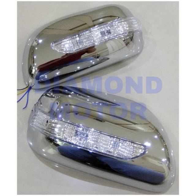 Jual Garnis Lis List Cover Spion Chrome Lampu Toyota New Vios Shopee