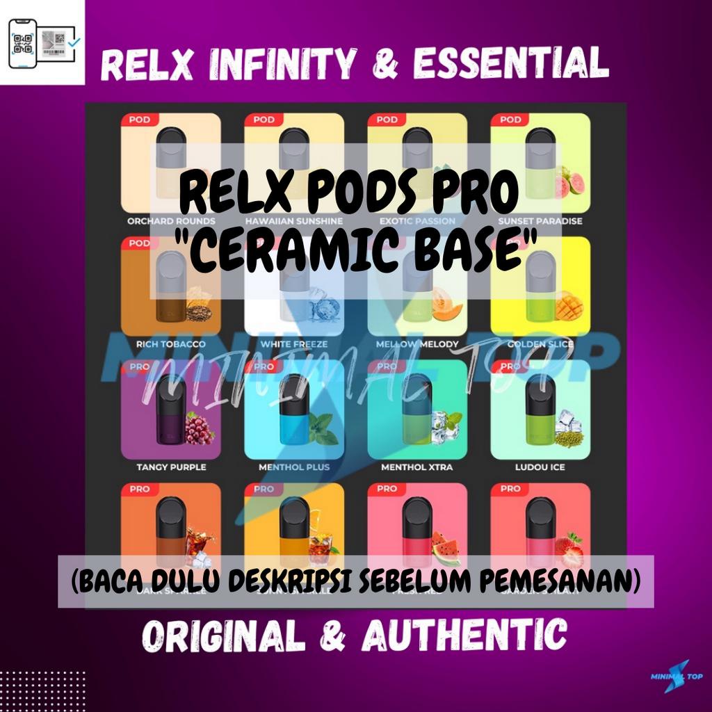 Jual RELX INFINITY ESSENTIAL POD PRO ORIGINAL All Flavours Shopee