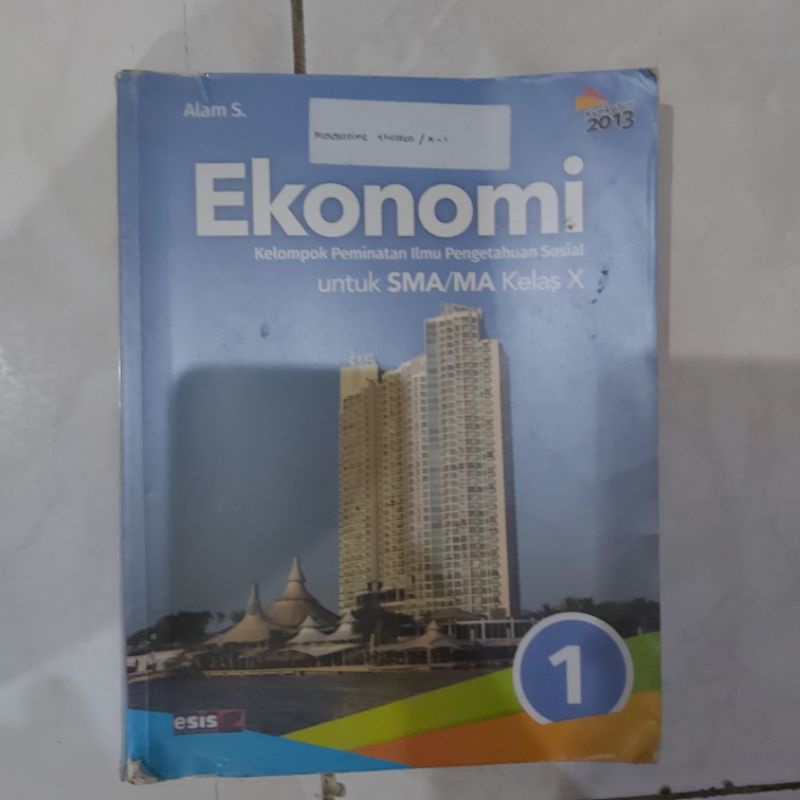 Jual Buku Esis Ekonomi Sma Kelas X 10 Shopee Indonesia