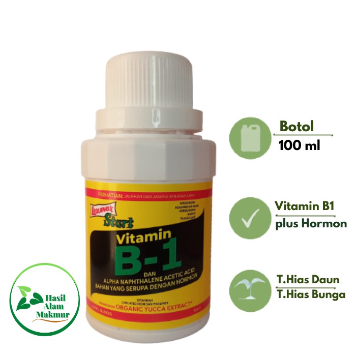 Jual Vitamin B1 Tanaman Hias Pupuk Cair Liquinox Start 100 Ml Anti