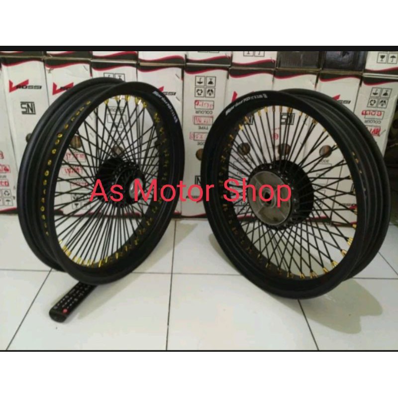 Jual Velg Set W Jari Jari Seribu Velg Rossi Tapak Lebar Ring