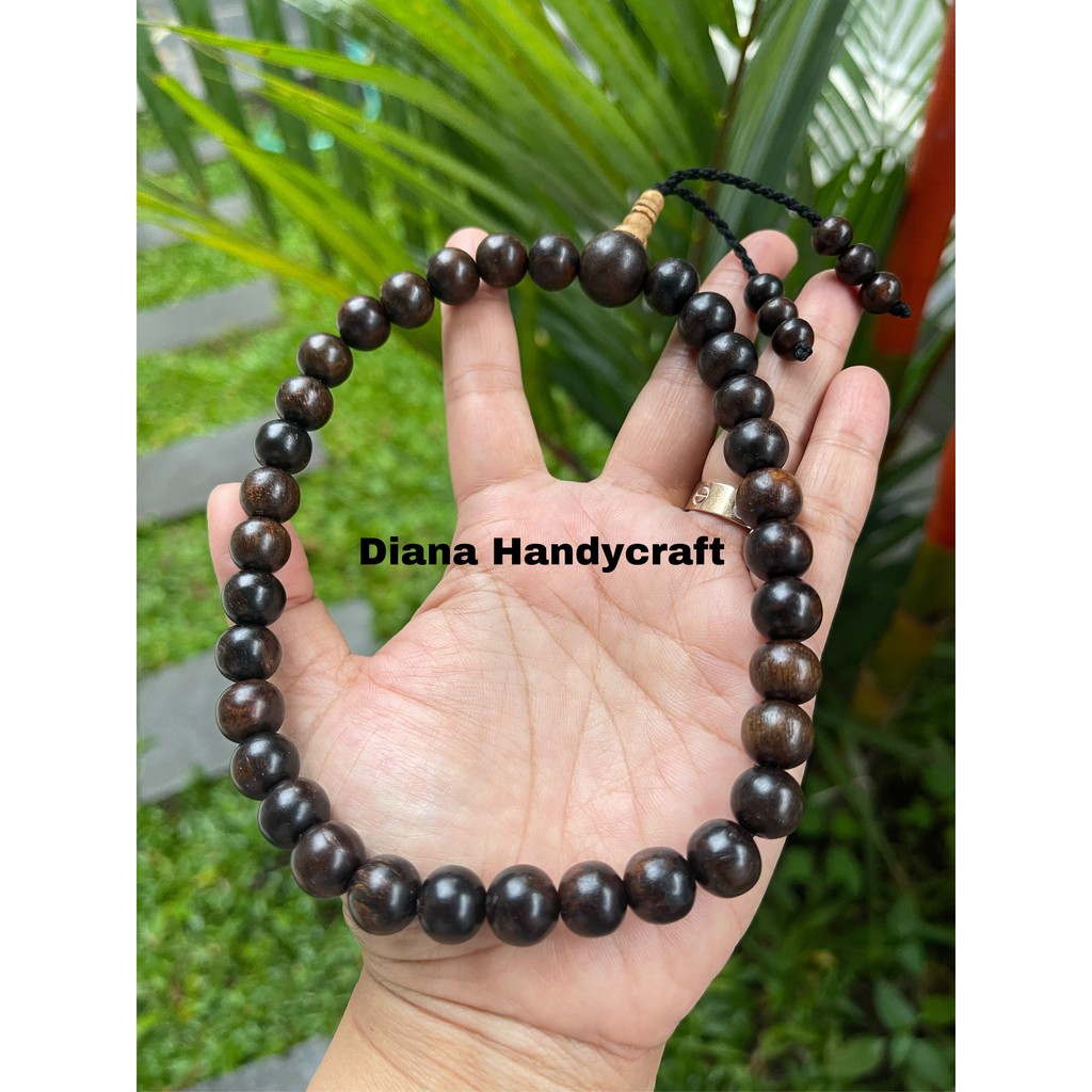 Jual Tasbih Gaharu Grade A Super Gaharu Buaya Gaharu Kalimantan Tasbih