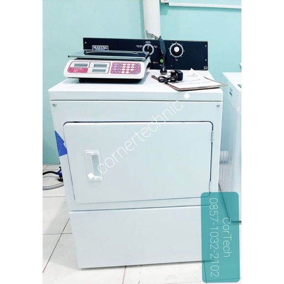 Jual Mesin Pengering Laundry Dryer Gas Maytag MDG 20 Pintu Plat