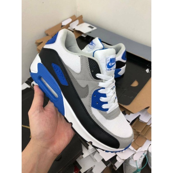 Jual Sepatu Sneakers Nike Air Max 90 Of Hyper Royal Shopee Indonesia