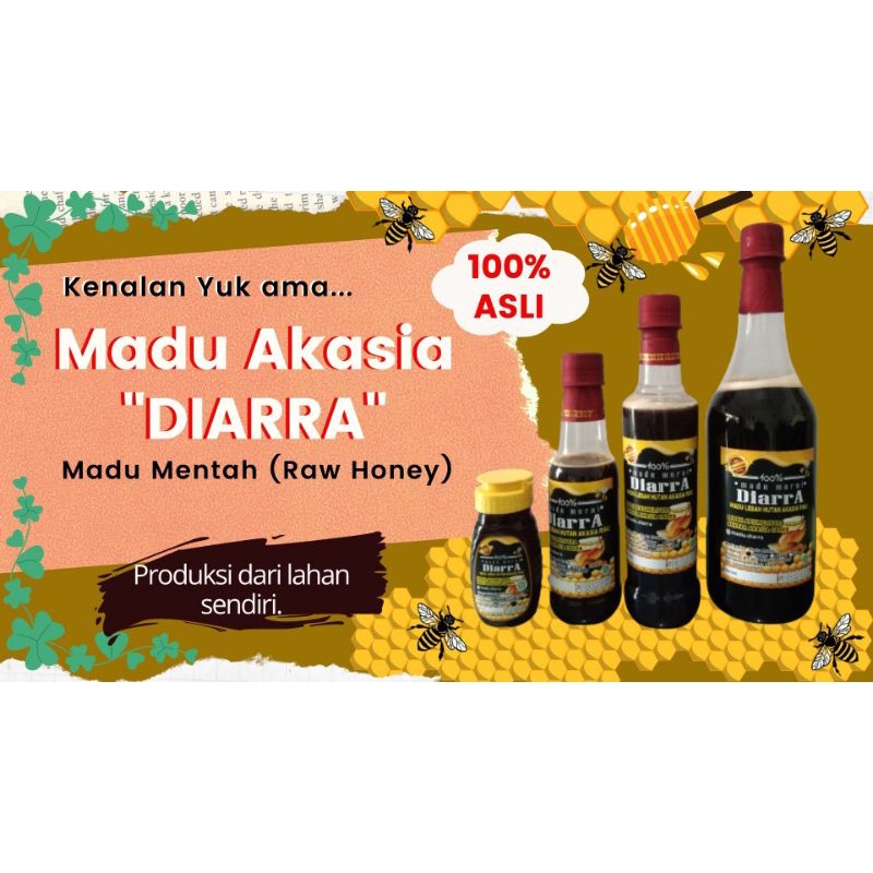 Jual MADU ASLI DIARRA 100 MURNI GARANSI UANG KEMBALI FULL NEKTAR