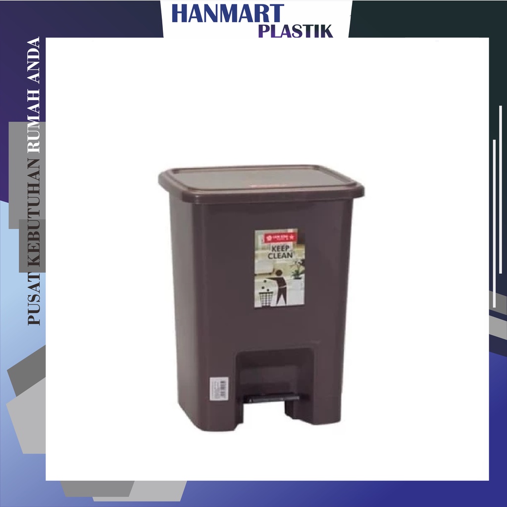 Jual Square Step On Dustbin Litres C Kotak Sampah Injak Lion Star