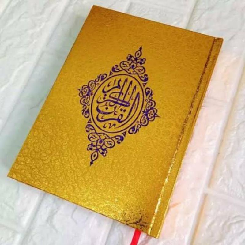 Jual Al Quran Cover Emas Dan Perak Ukuran A Besar Hard Cover Istana