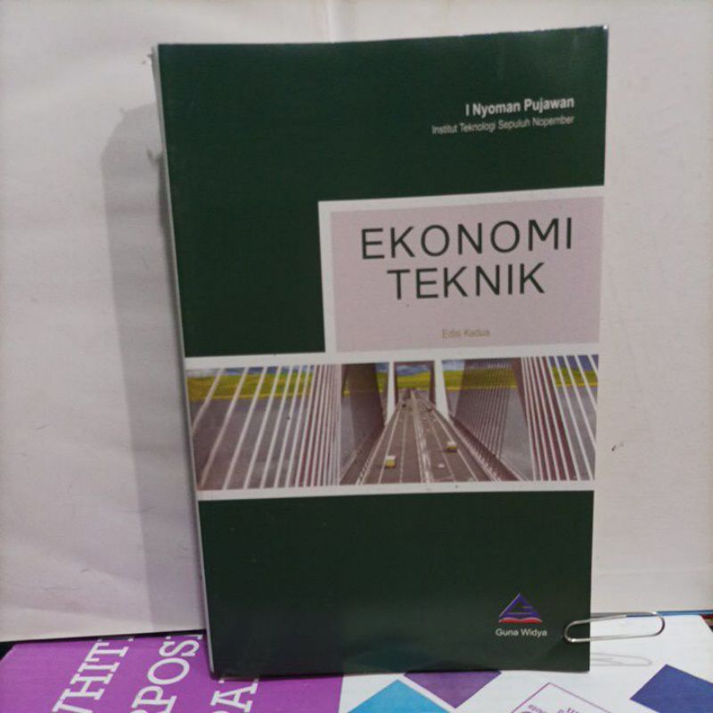 Jual Buku Ekonomi Teknik Edisi 2 Oleh I Nyoman Pujawan ITSN Shopee