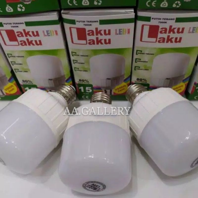 Jual Bohlam Lampu Biasa 15watt Led Laku Laku 15w Hemat Energi Putih 15