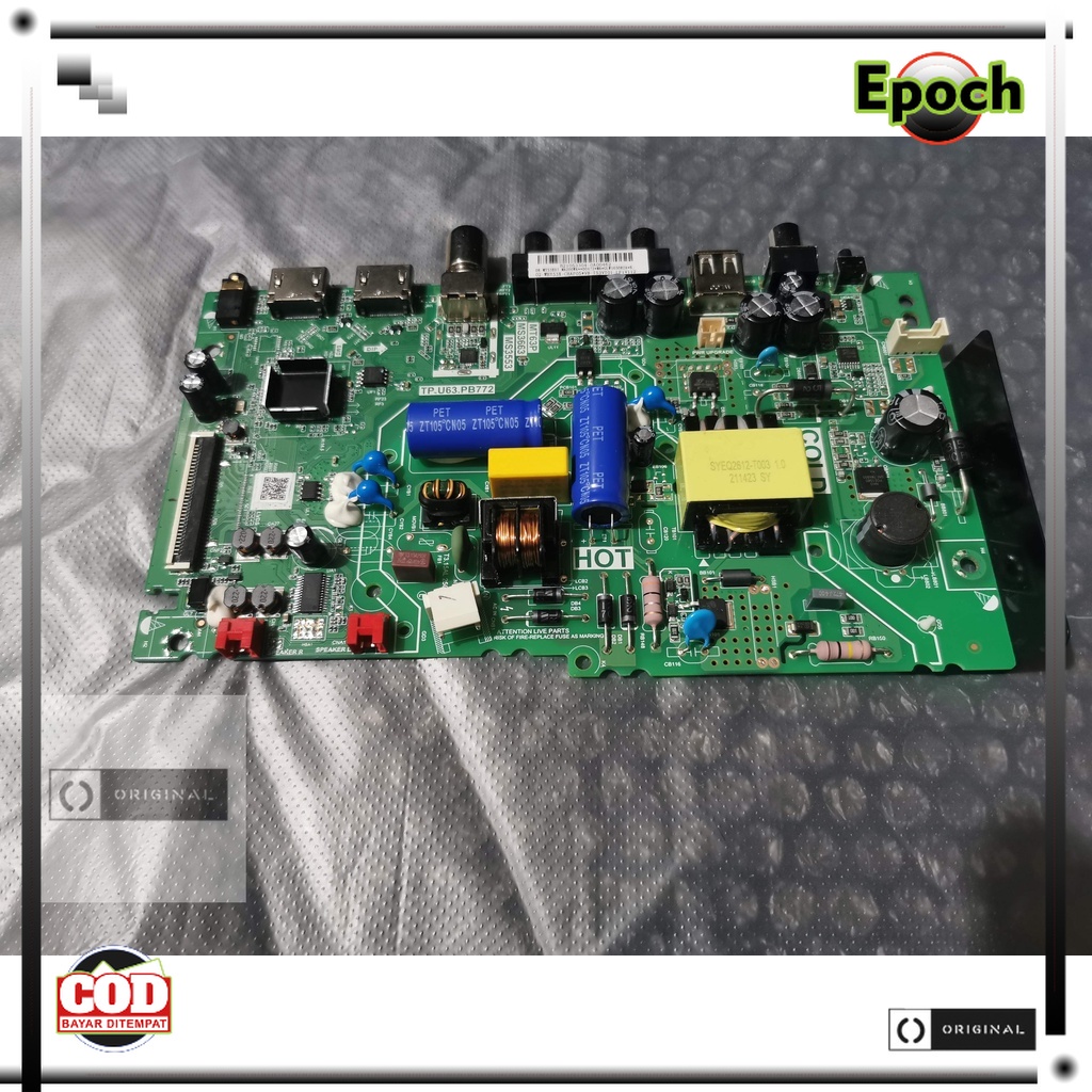 Jual Mb Mobo Mainboard Tv Tcl D Soket Lebar Mpeg Micom Modul Pcb