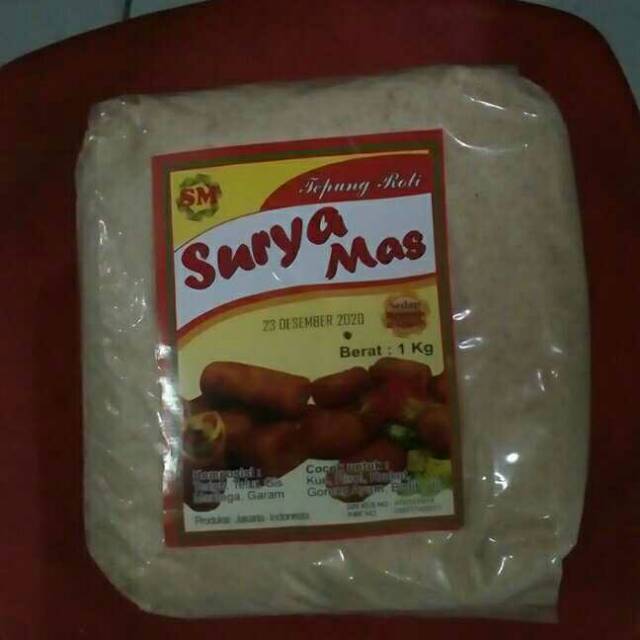 Jual Tepung Roti Surya Mas 1 Kg Shopee Indonesia