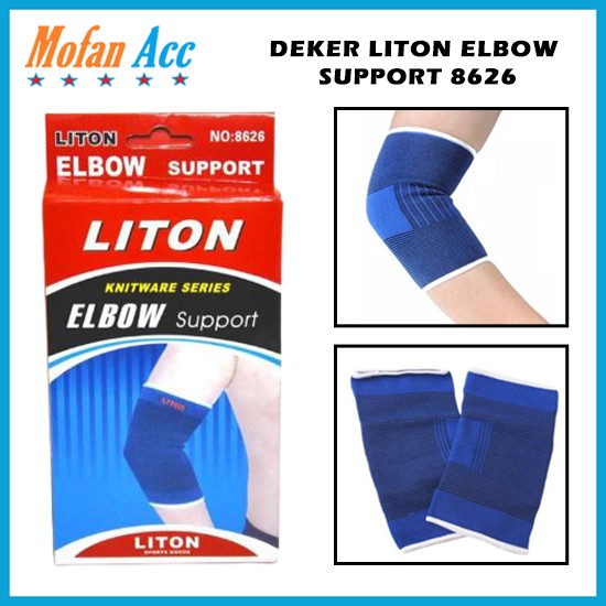 Jual Liton Elbow Support Pelindung Siku Tangan Kaki Kain Deker