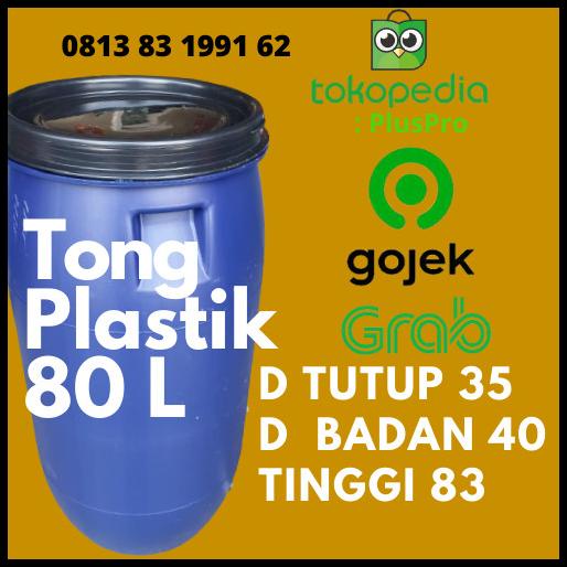 Jual Tong Plastik Liter Drum Kompos Air Hdpe Tebal