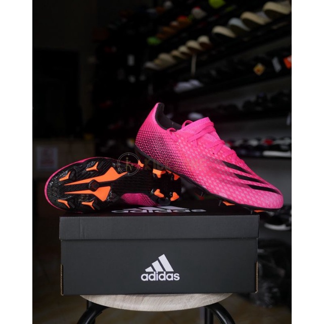 Jual Sepatu Bola Adidas X Ghosted Fg Pink Black Fw Original