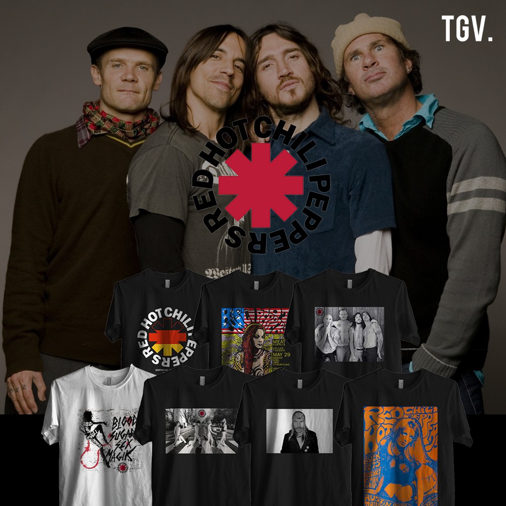 Jual KAOS RED HOT CHILI PEPPERS Shopee Indonesia