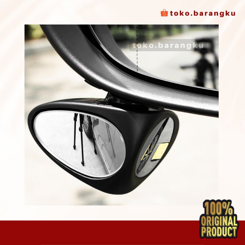 Jual Blind Spot Mirror Spion 2 In 1 Cermin Tambahan Kaca Cembung 2