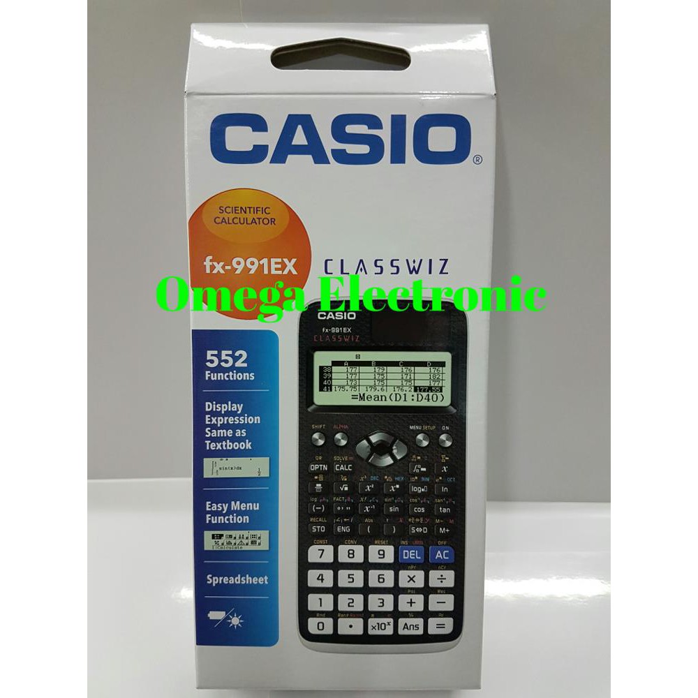 Jual Casio Fx Ex Scientific Kalkulator Fx Ex Calculator Kuliah