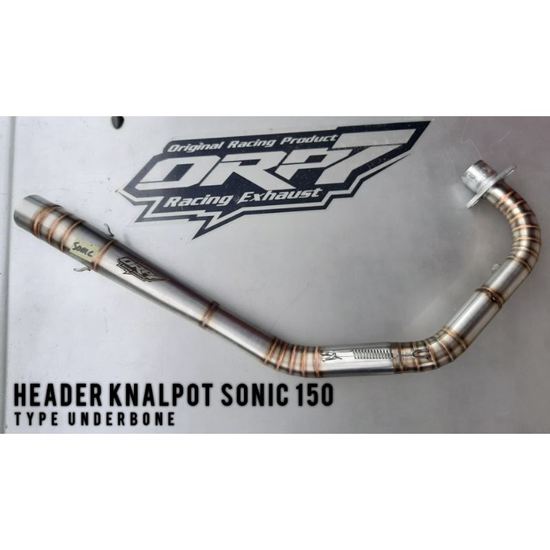 Jual Header Leheran Knalpot Honda Sonic Underbone Supra Gtr Full