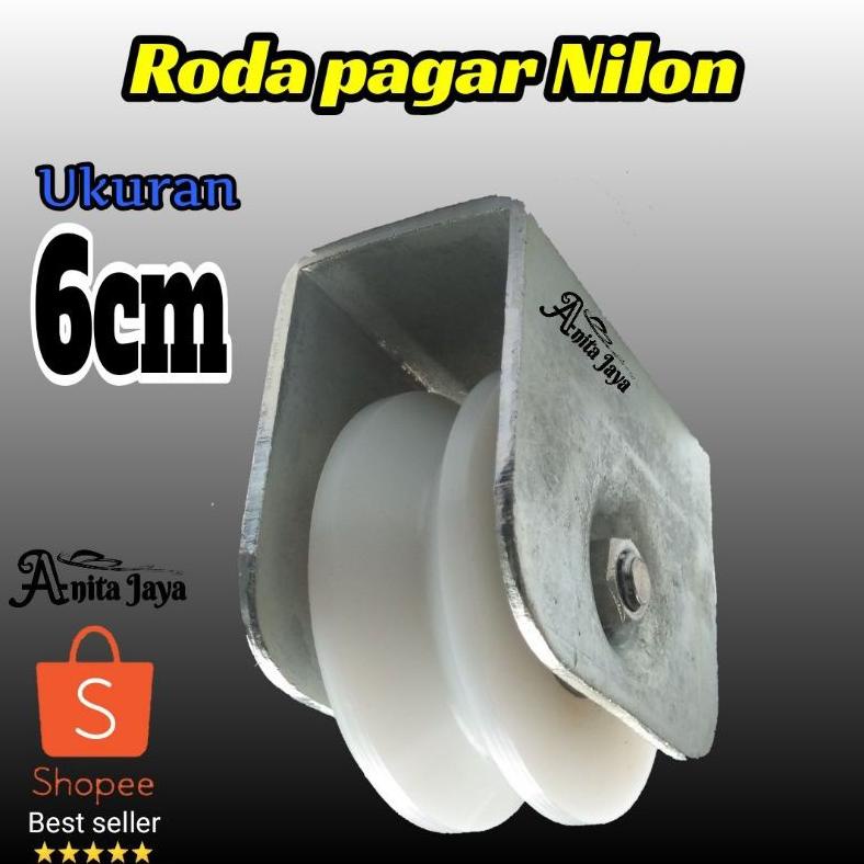 Jual Roda Pagar Nilon Roda Gerbang 6Cm Shopee Indonesia