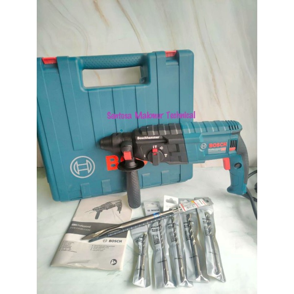 Jual Bosch Gbh Dre Bor Rotary Hammer Drill Bobok Beton Mm