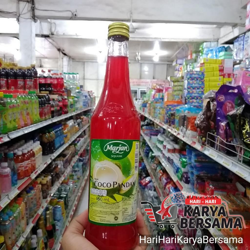 Jual Minuman Syrup Sirup Marjan Squash Coco Pandan Ml Shopee Indonesia