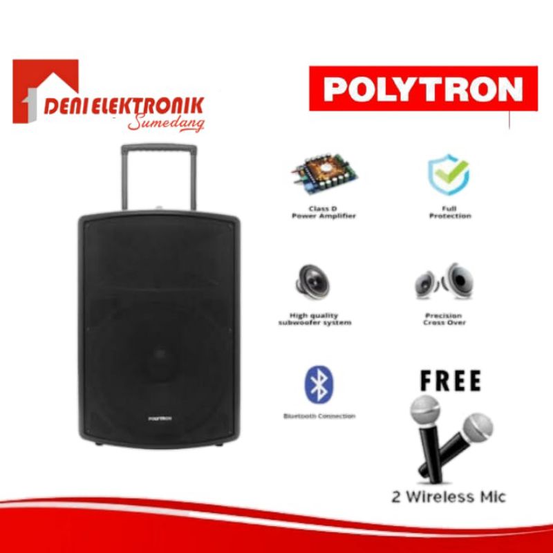 Jual Speaker Aktif Polytron Pas Pro F Khusus Sumedang Shopee