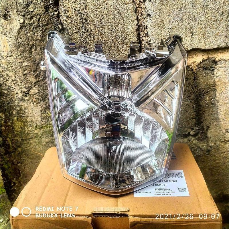 Jual Lampu Depan Reflektor BEAT FI 2012 2015 Stater Halus Dan Kasar