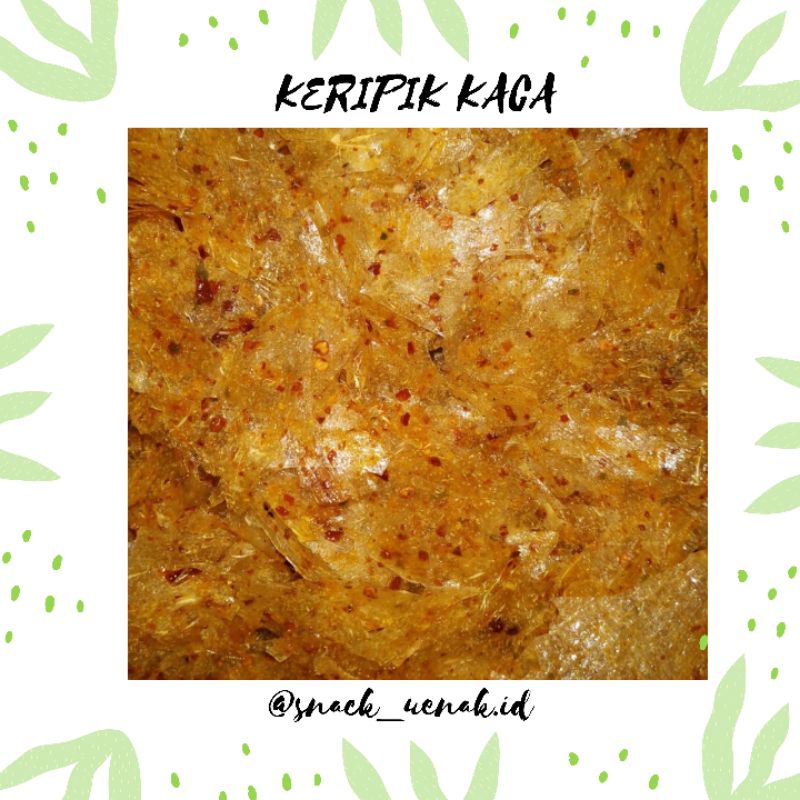 Jual SNACK KILOAN KERIPIK KACA 500 GRAM CEMILAN MURAH MAKASSAR