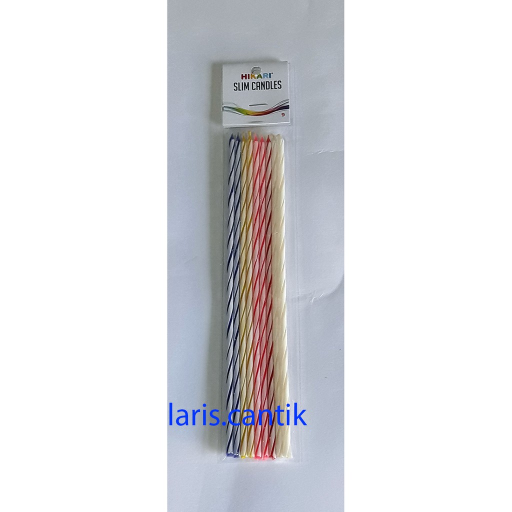 Jual Lilin Spiral Ulir Panjang 17 Cm Shopee Indonesia