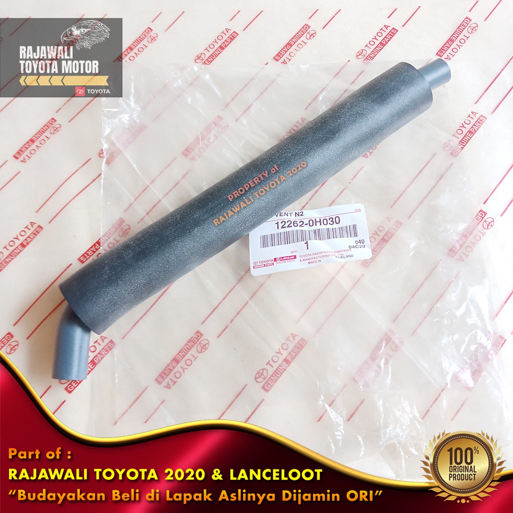 Jual Selang Ventilasi Camry Harrier Wish Hawa Udara Hose Original