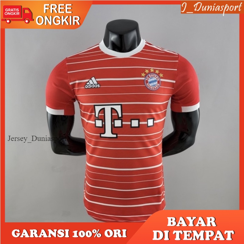 Jual Jersey Home Bayern Munchen Player Issue Grade Original