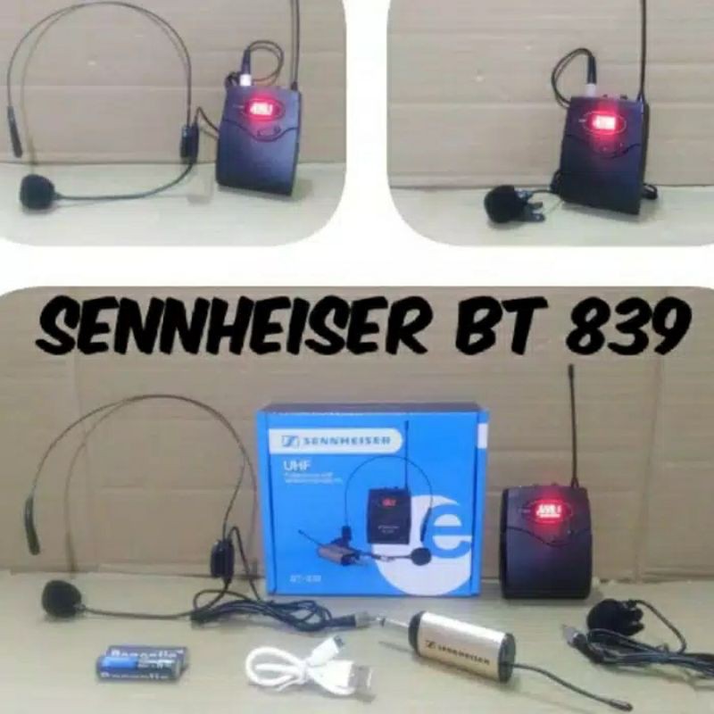 Jual Sennheiser Bt Headset Clip On Shopee Indonesia