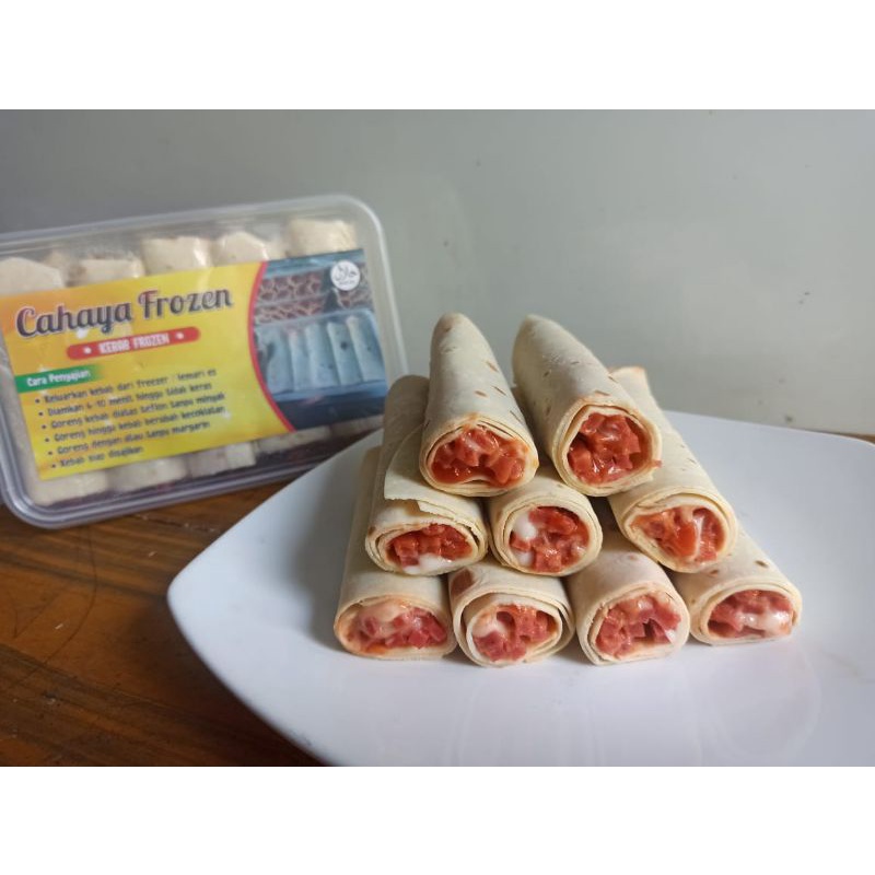 Jual KEBAB FROZEN HOMEMADE Mini Isian Full Daging Isi 10biji Pc