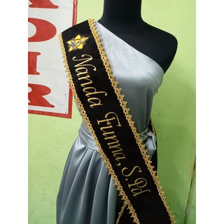 Jual Selempang Cepat Selempang Wisuda Premium Bahan Dua Lapis