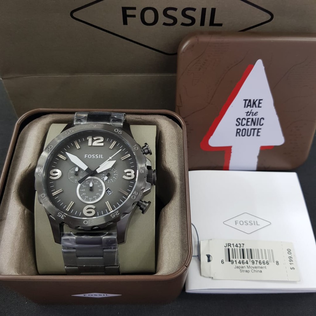 Jual Fossil Nate Jr Original Shopee Indonesia