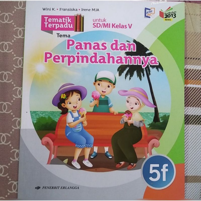 Jual NEW PROMO Buku Tematik Terpadu 5A 5B 5C 5D 5E 5F 5G 5H 5I Kelas 5