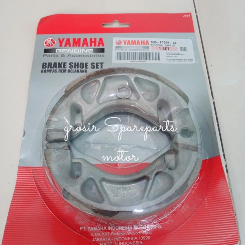 Jual Kampas Rem Belakang Yamaha Vega ZR Jupiter Z MX Vixion 5D9