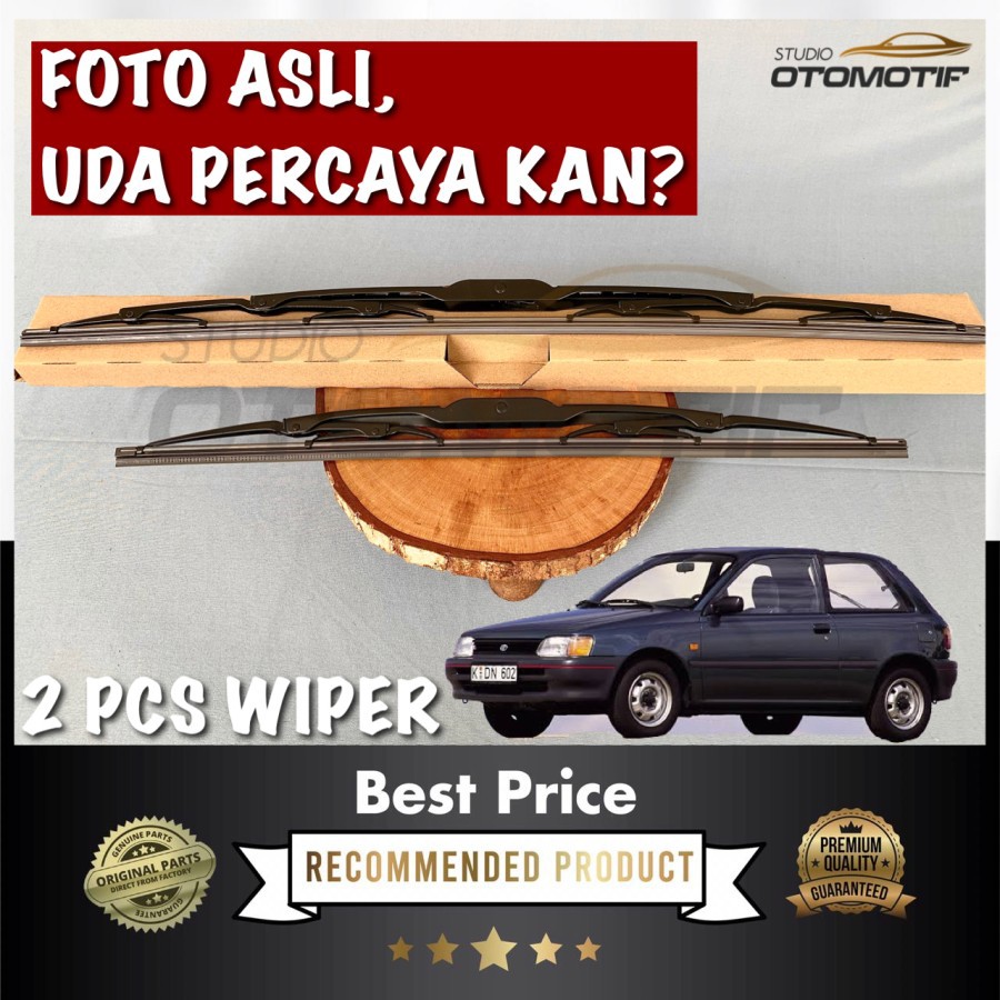 Jual Wiper Mobil Starlet Kotak Kapsul Stainless Steel Model Original