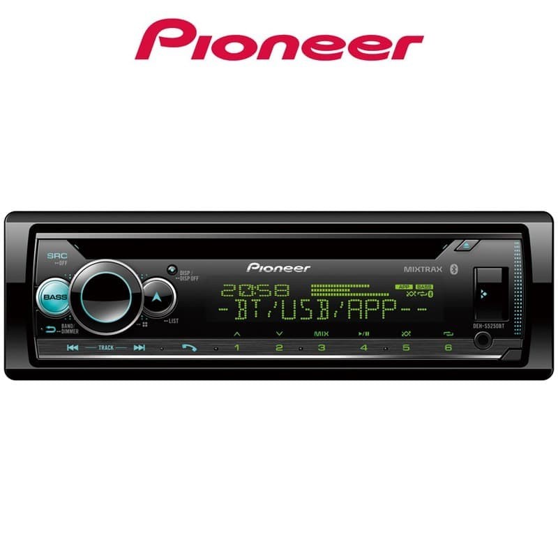 Jual Pioneer Deh S Bt Bt Headunit Single Din Bluetooth Cd