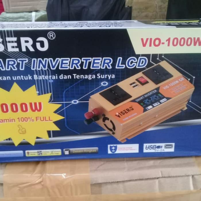 Jual Smart Power Inverter 1000Watt 12V With Digital Display Visero Vio