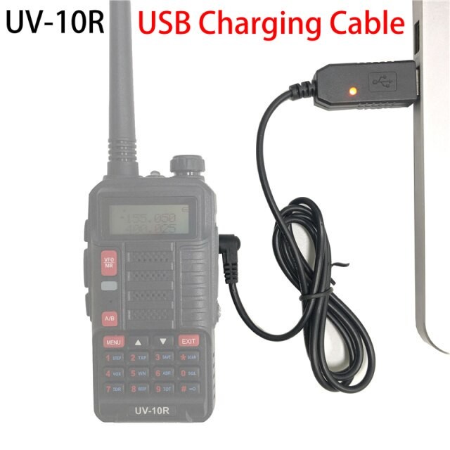 Jual Kabel Charger USB HT UV 10R Baofeng Pofung Cable UV10 UV10R UV 10