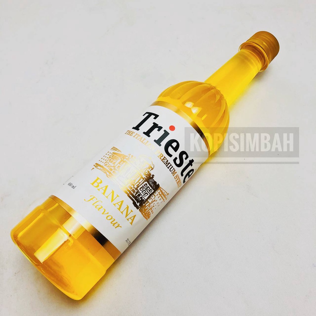 Jual Syrup TRIESTE All Varian 650 Ml Italian Premium Flavoured Sirup