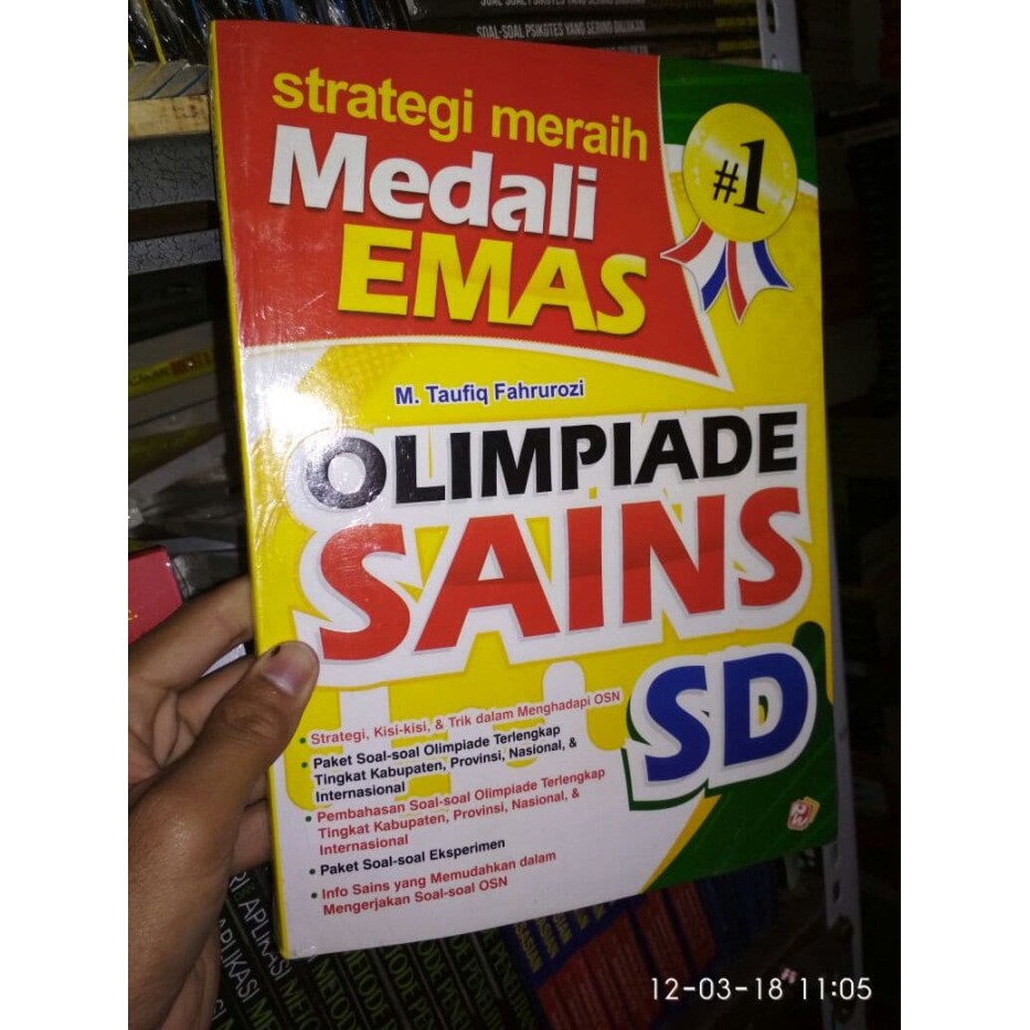 Jual Original Buku Strategi Meraih Medali Emas Olimpiade SAINS SD