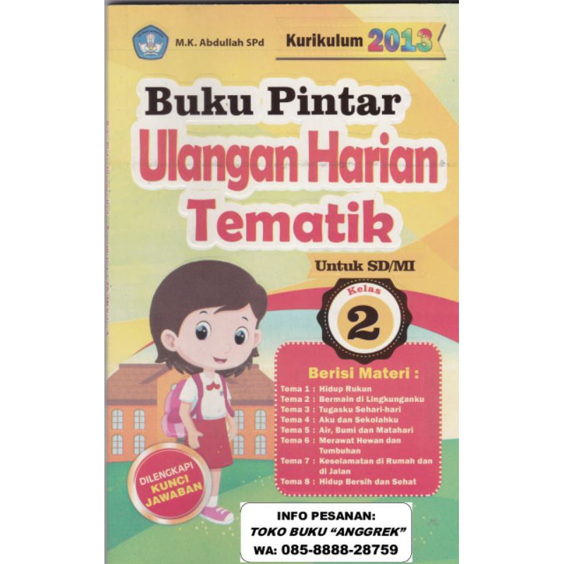 Jual Buku Soal Soal Ulangan Tematik Kelas Sd Shopee Indonesia