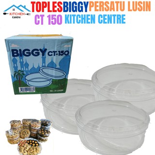 Jual Toples Kue Kering Toples Bulat Biggy Toples Biggy Ct 150 Toples