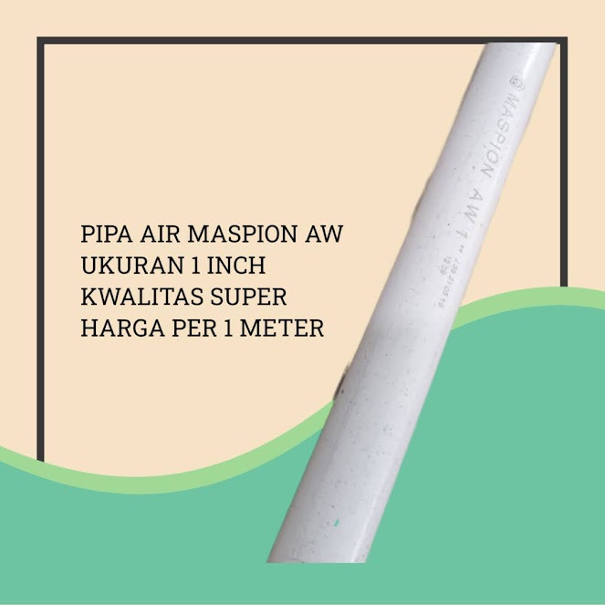 Jual Maspion Pipa Pvc Aw Pipa Paralon Pralon Inch Pipa Air