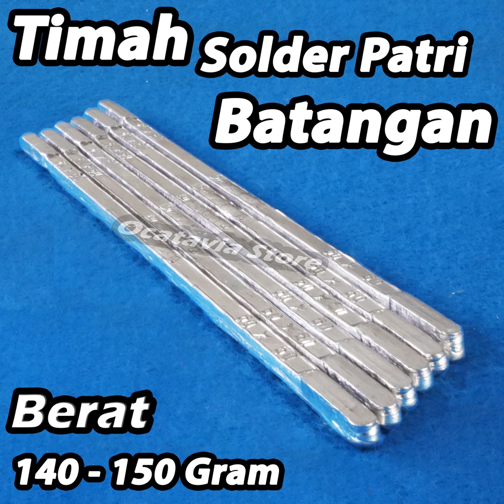 Jual Timah Solder Patri Batangan 50 X 50 Untuk Las Patri Radiator Dan